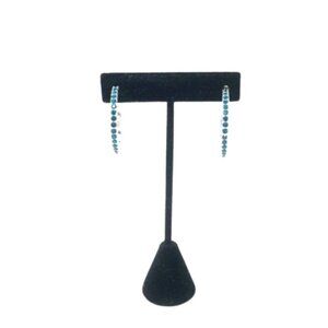 Avon Blue Zircon Hoops